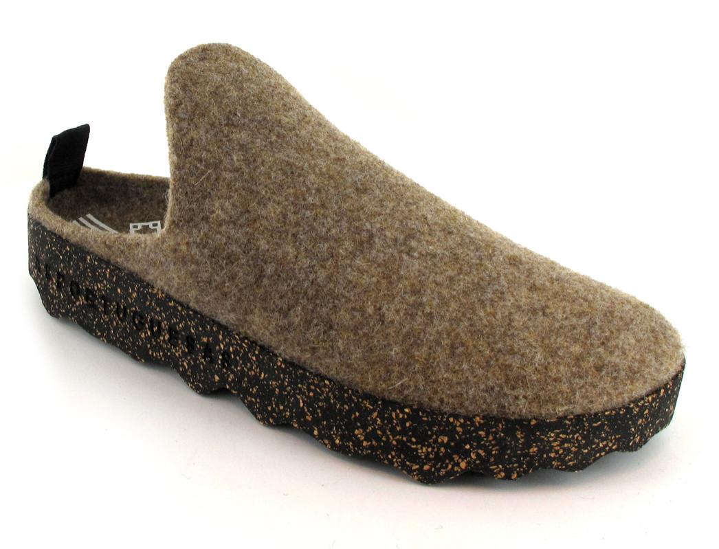 ASPORTUGUESAS Filt tr�sko Come, taupe