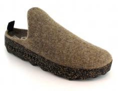 ASPORTUGUESAS Unisex Flizclog i farven Come taupe - hausschuh.co