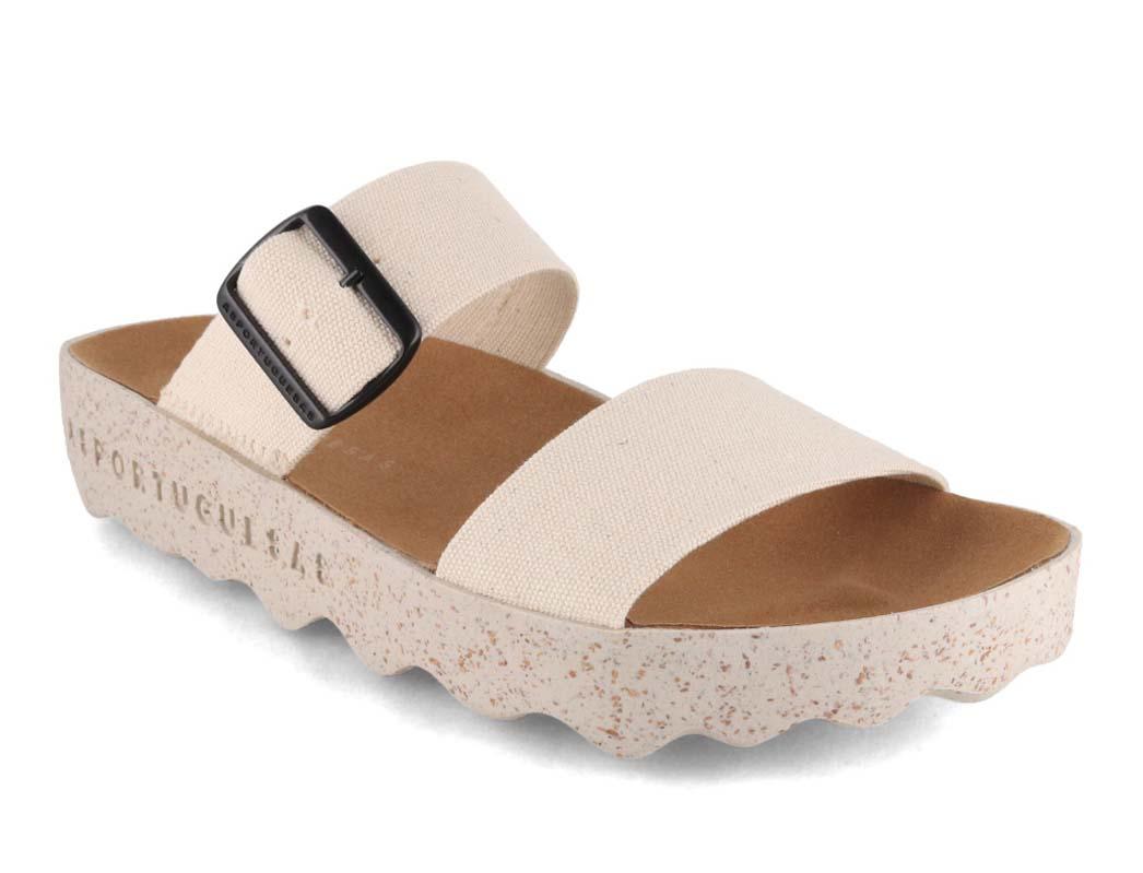 ASPORTUGUESAS damesandaler City Line Coly, elfenben