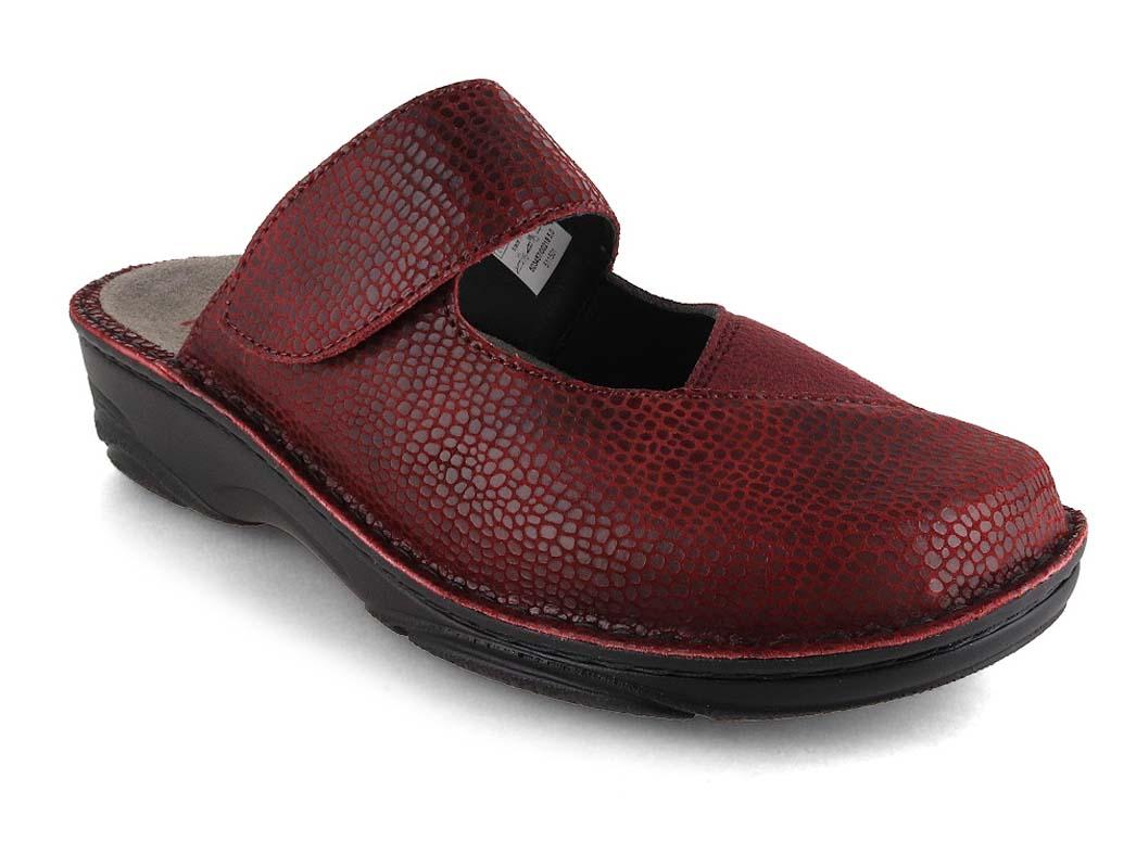 Berkemann tr�sko til damer BERKOFLEX STRETCH Heliane, bordeaux