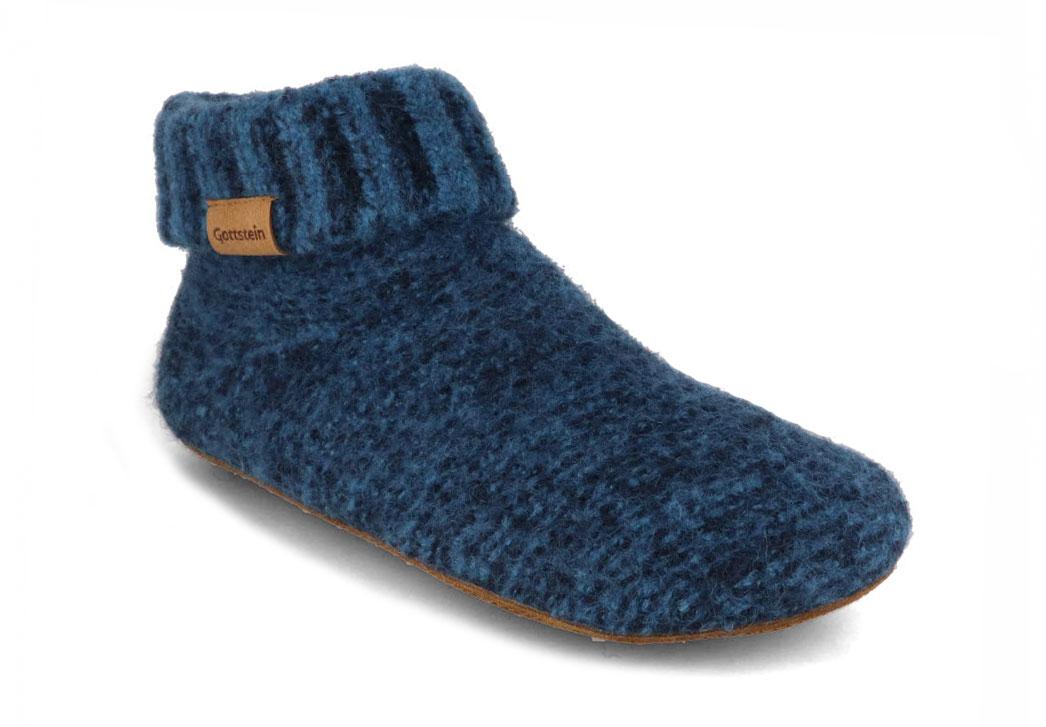 Gottstein Strik Boot Hjemmesko, bl�