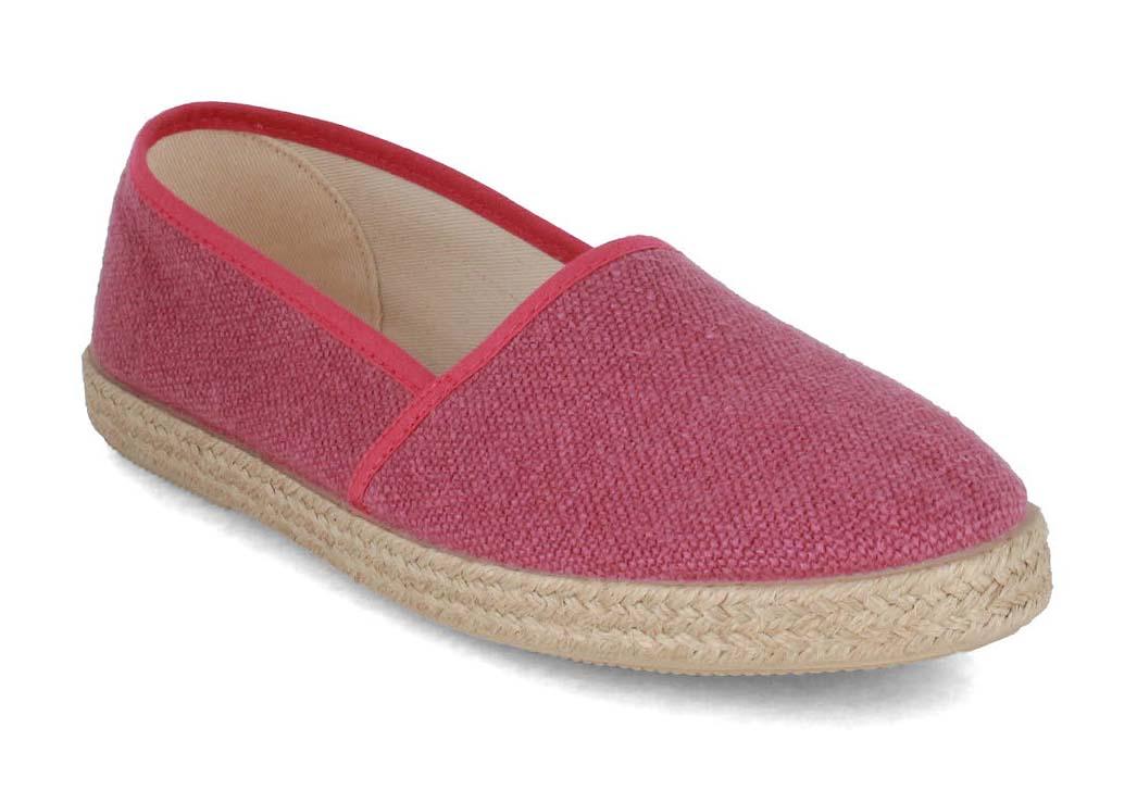 Gottstein espadriller til damer Camping H�r uni, hindb�r