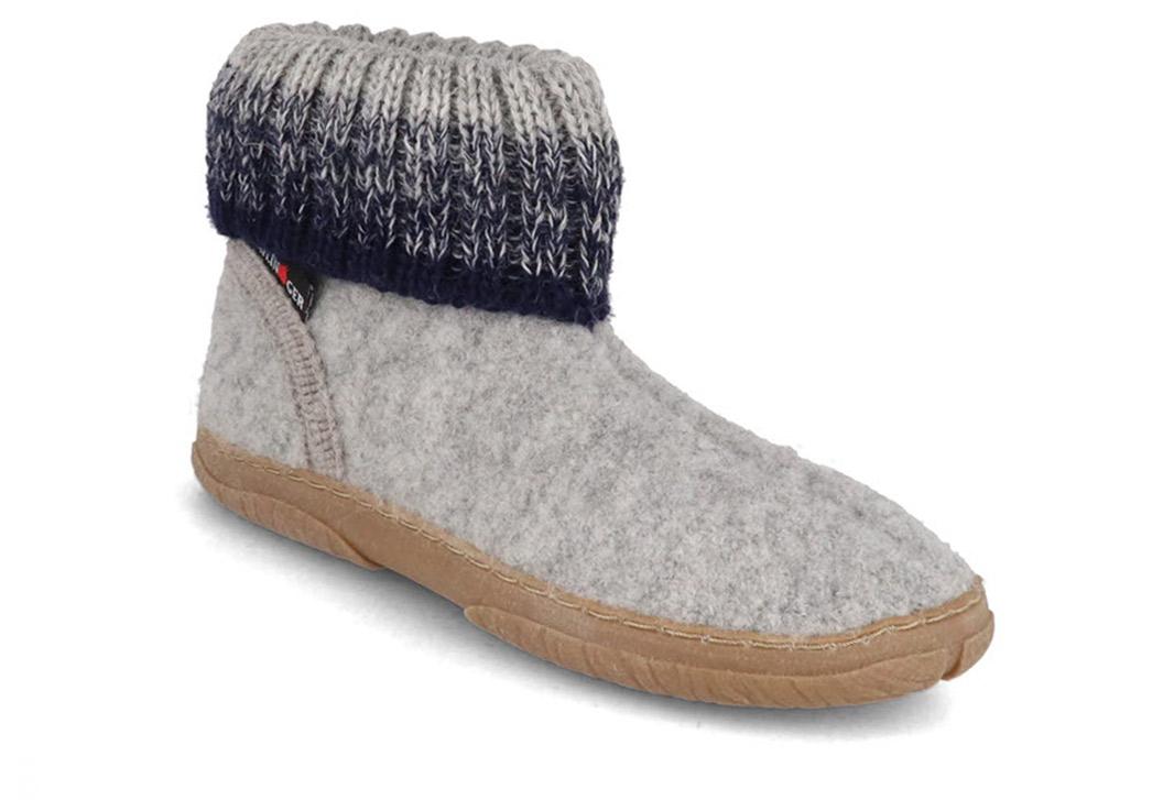 HAFLINGER B�rne-hjemmesko Yuki, stengr�melange