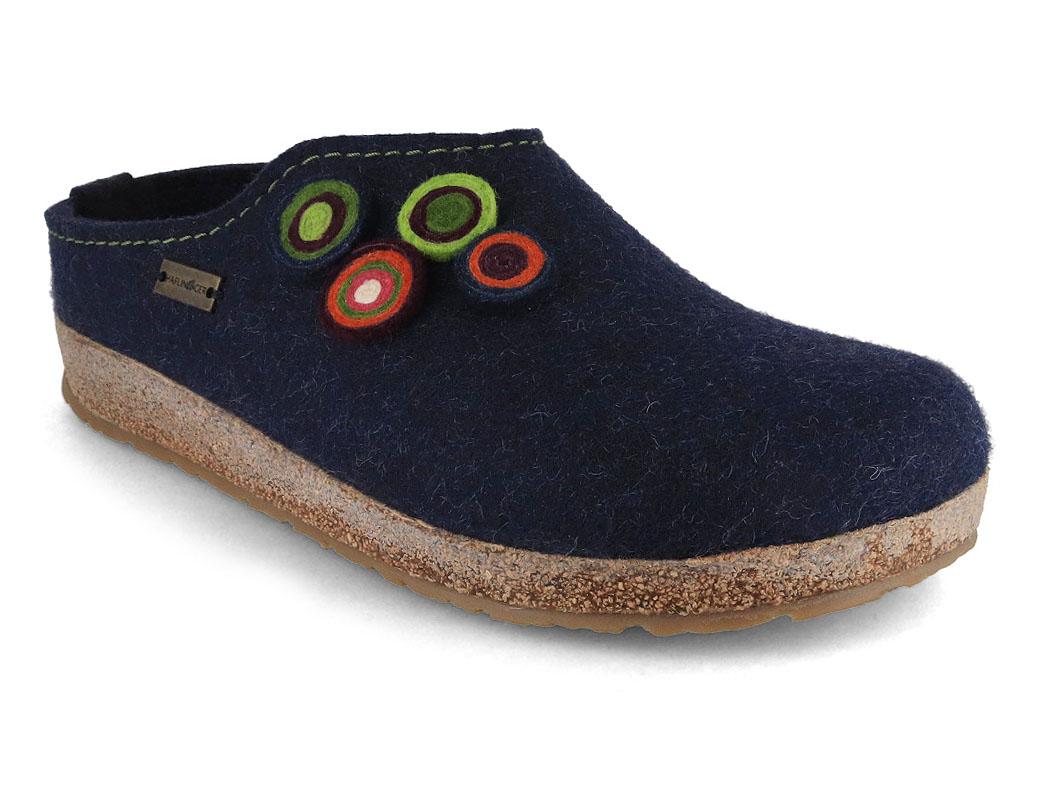 HAFLINGER Filthjemmesko Grizzly Kanon, marinebl�