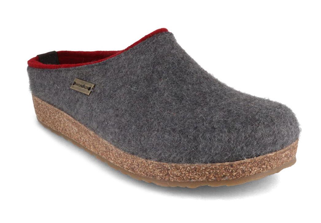 HAFLINGER Filthjemmesko Grizzly Kris, antracit