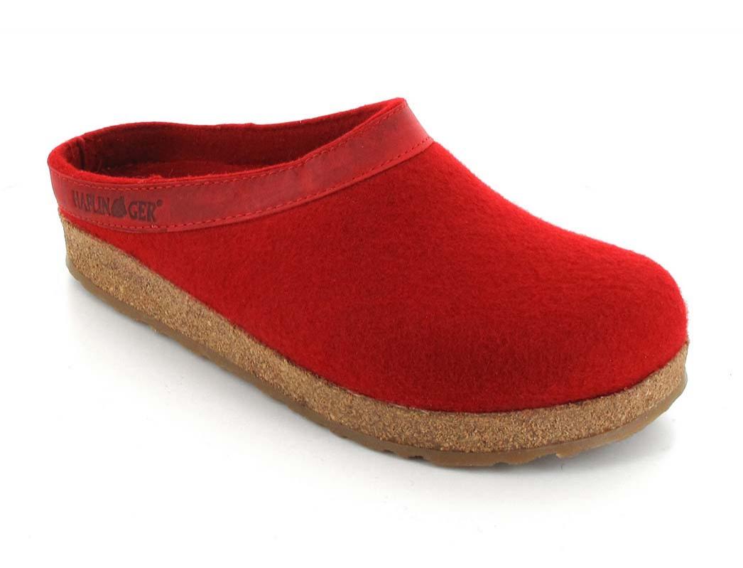 HAFLINGER Filthjemmesko Grizzly Torben, rubin