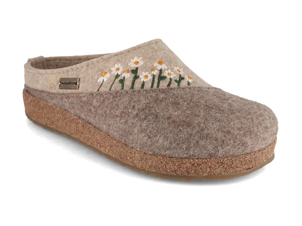 HAFLINGER Grizzly Daisy filt-t�fler til kvinder, beige meleret
