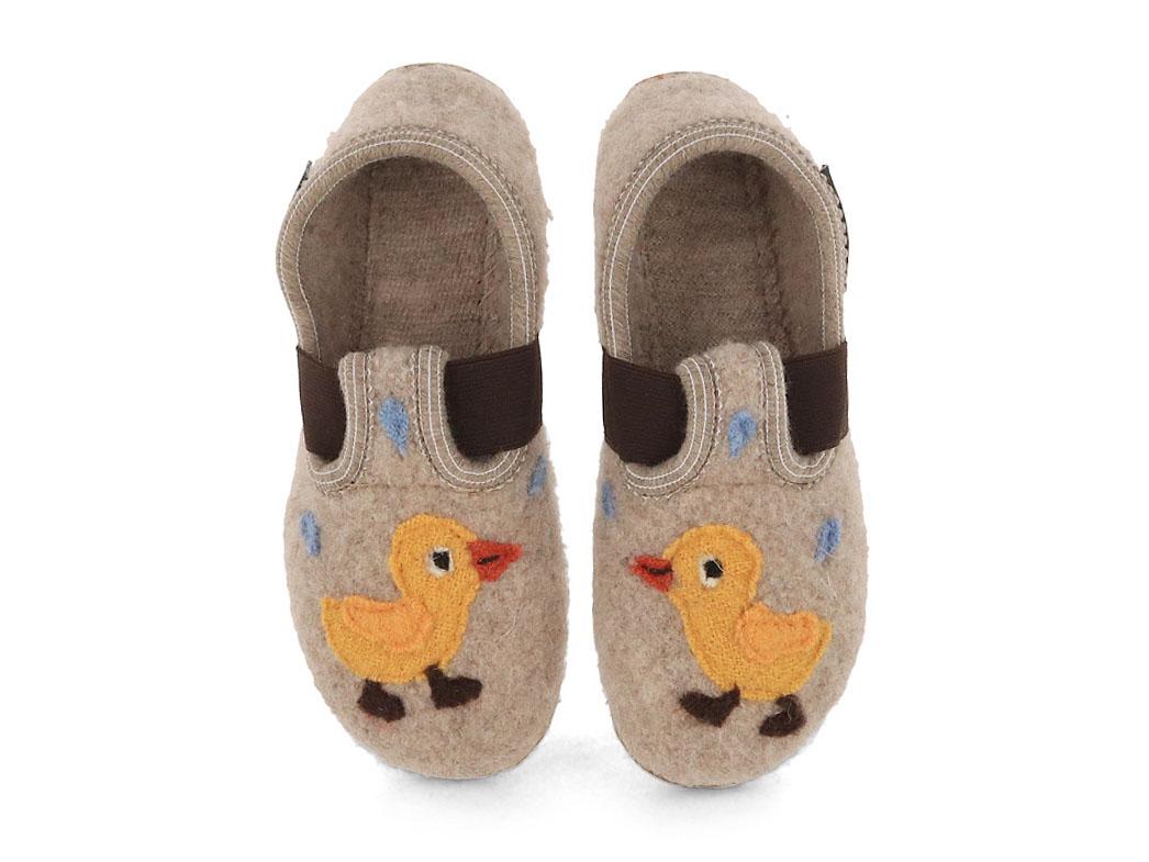 HAFLINGER b�rneslippers Everest Quak Quak, papirmeleret