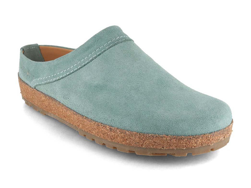 HAFLINGER dame l�der tr�sko Bio Malm�, mint