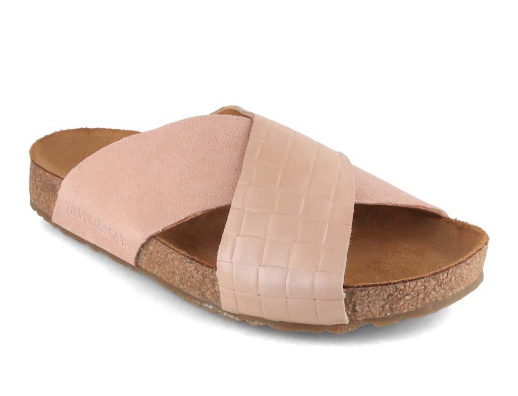 HAFLINGER dame-mulesko Bio Mio, rosa