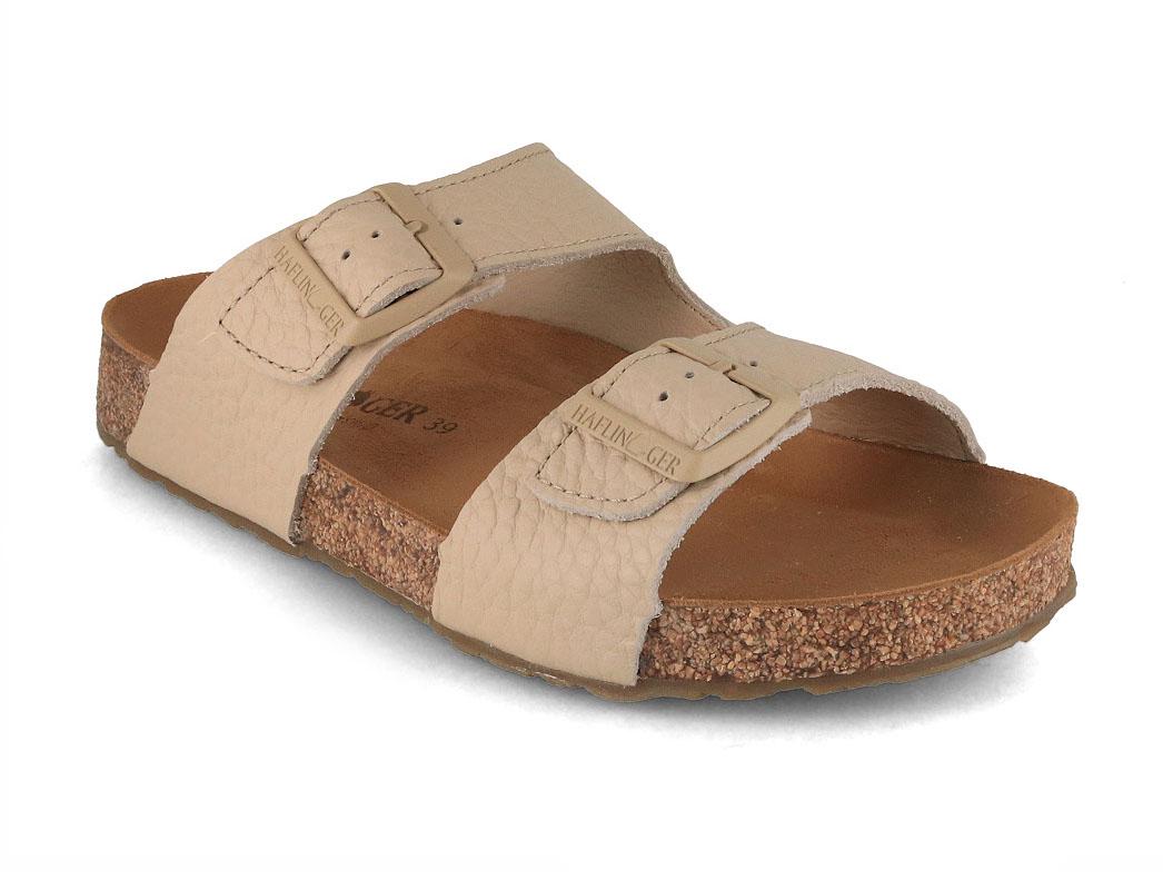 HAFLINGER damesandaler Bio Bonnie, cremefarvet
