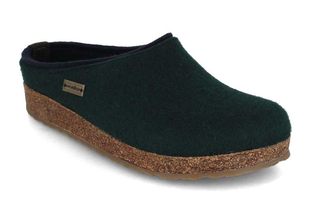 HAFLINGER filt hjemmesko Grizzly Kris, gran gr�n