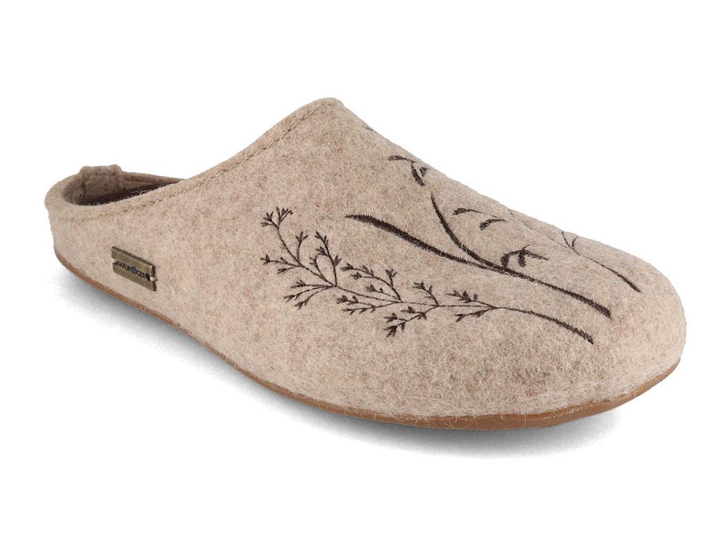 HAFLINGER filt-t�fler til kvinder, Everest Botanica, beige