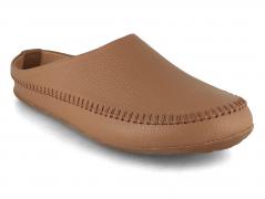HAFLINGER hjemmesko i l�der Everest Softi, camel