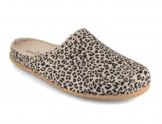 Living Kitzb�hel hjemmesko til damer i leopard-look, leopard
