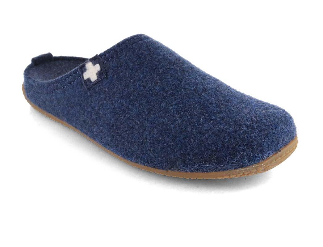 Living Kitzb�hel Filt T�fler Schweizisk Kors, midnight navy