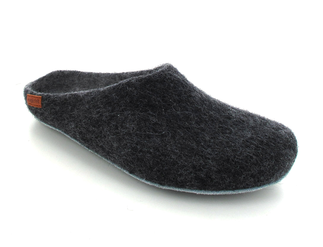 Magicfelt� Filtpantofler, antracit