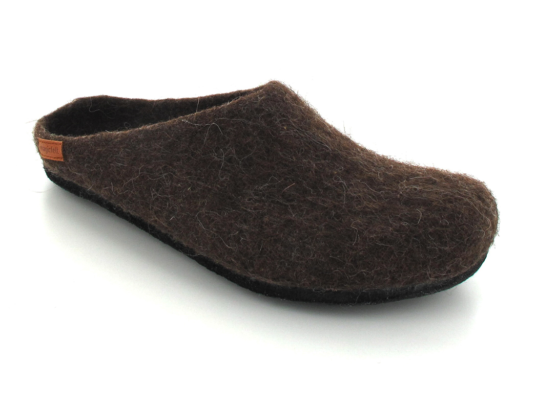 Magicfelt� Filtpantofler, brun