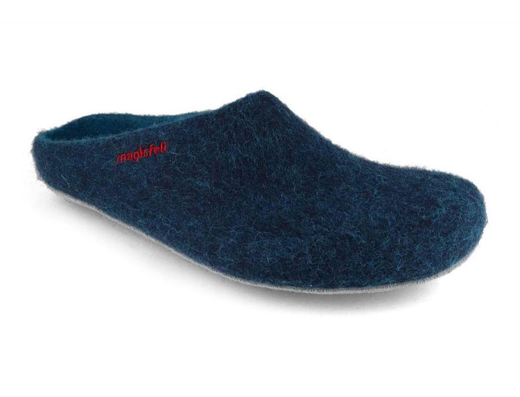 Magicfelt� Filtpantofler, m�rk petrol