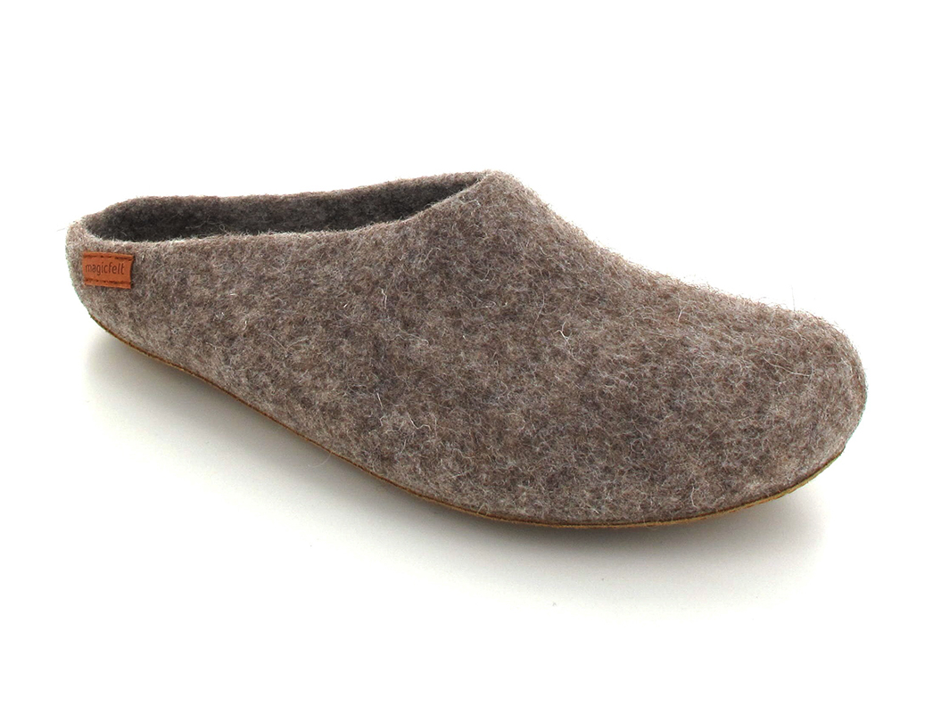 Magicfelt� Filtpantofler, moorit