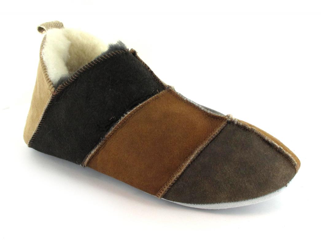 SHEPHERD� Dames f�reskindsslipper Nora, mixet