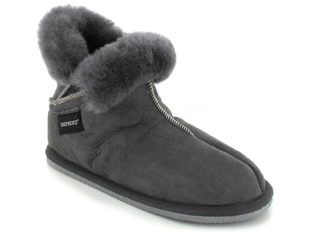 SHEPHERD� Dames f�reskindst�vler Bella, asfalt