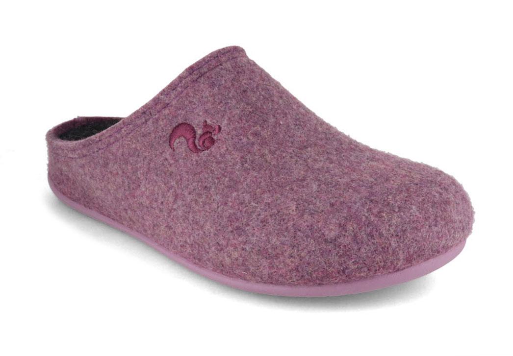 Thies� Dame Filtpantoffel, lilla