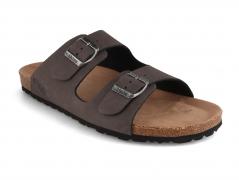Thies-sandal til m�nd Eco Bio, charcoal 
