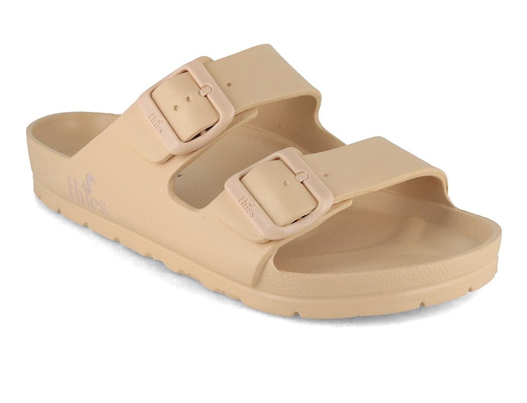 Thies Ecofoam badesandal, pannacotta