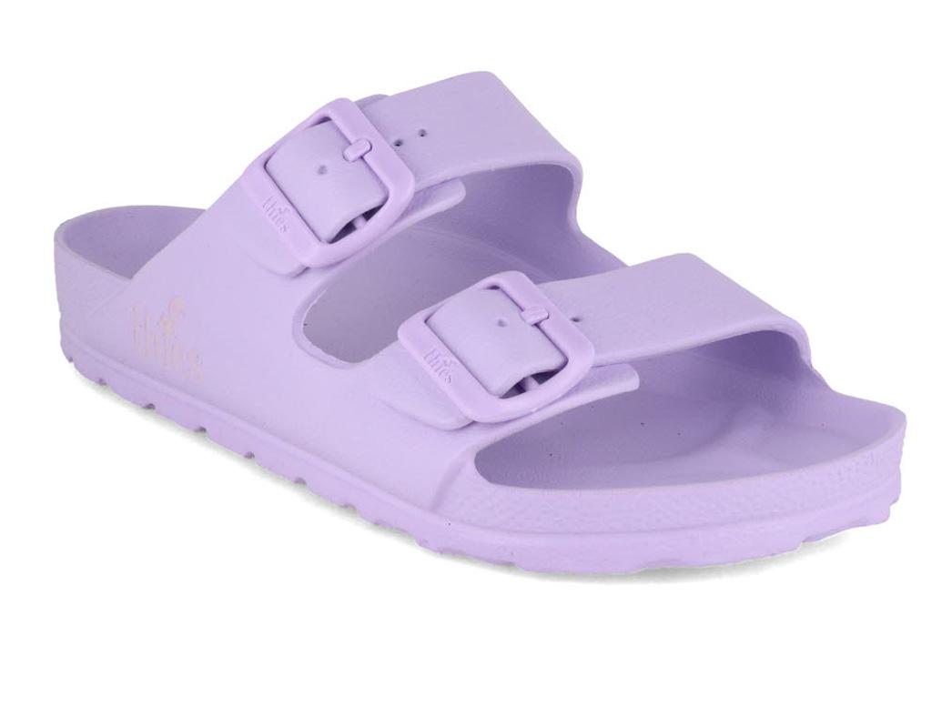 Thies badesko til kvinder Eco Eva Sandal, lavendel