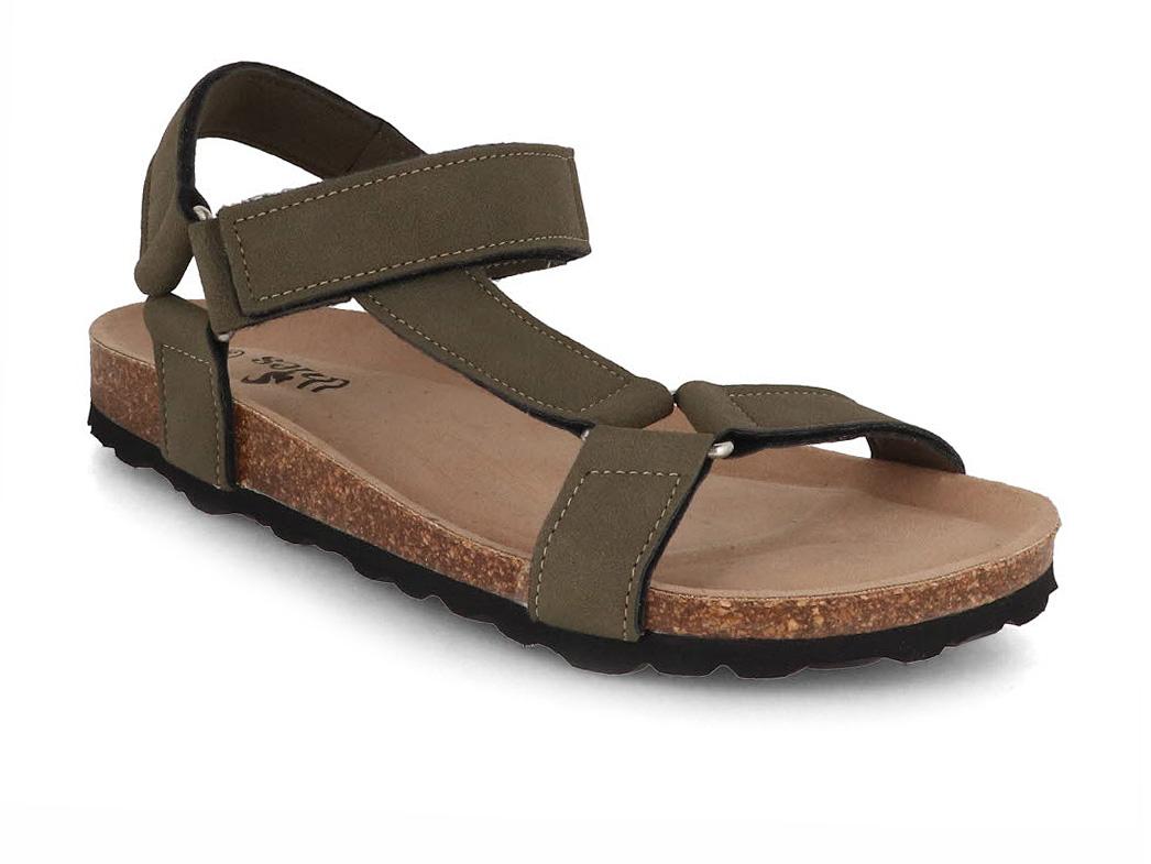 Thies dame-sandaler Eco Bio Trek, khaki