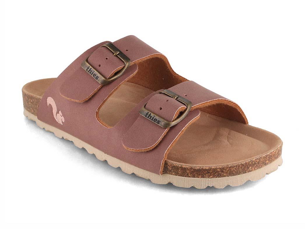 Thies damesandaler Eco Bio, malva