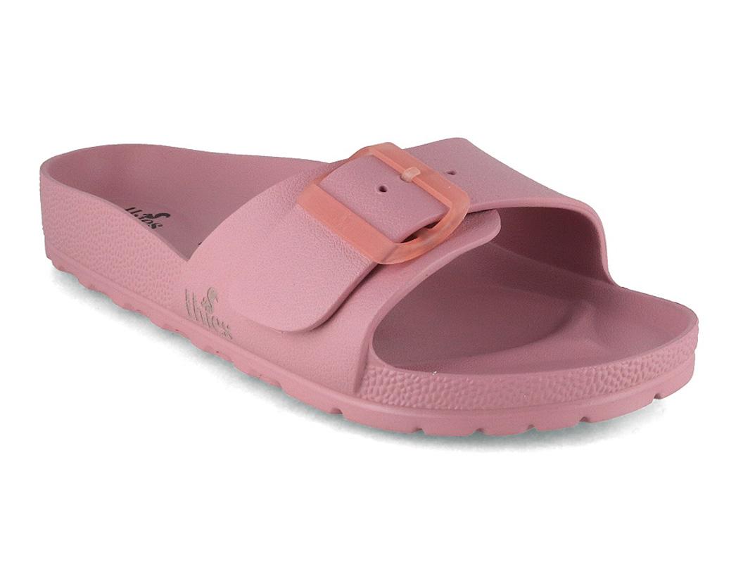 Thies veganske badet�fler til kvinder Ecofoam, mauve