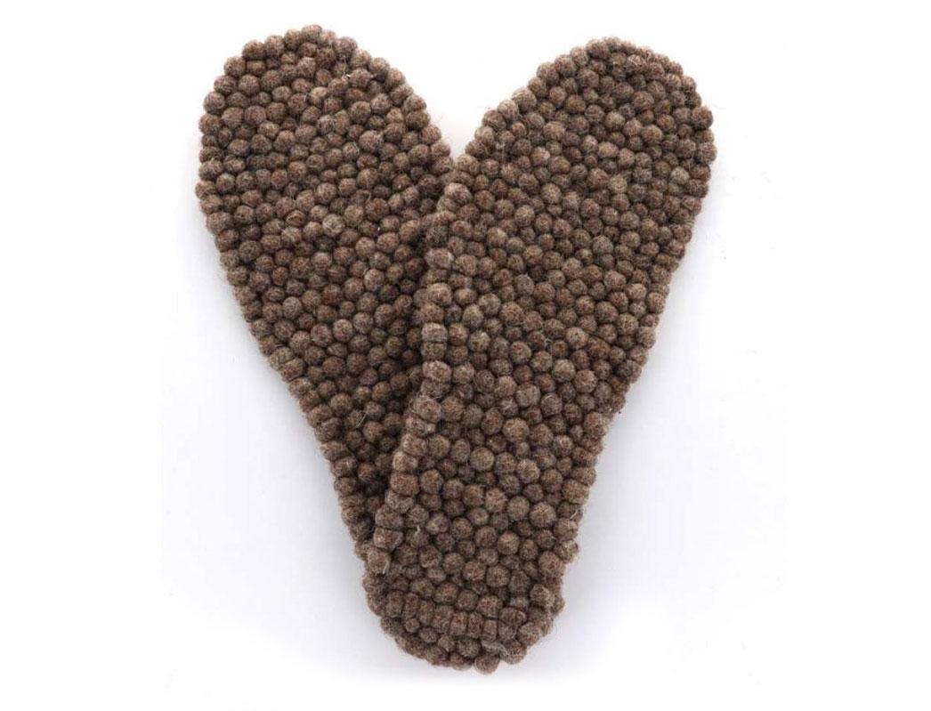 WoolFit� FeelGood Fodmassage S�ler, Naturlig