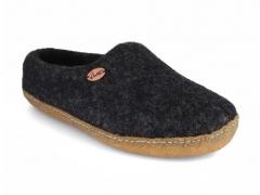 WoolFit hjemmesko Footprint med gummis�l
