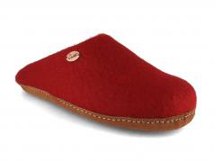 WoolFit� filtt�fler uden kant, Tibet, r�d