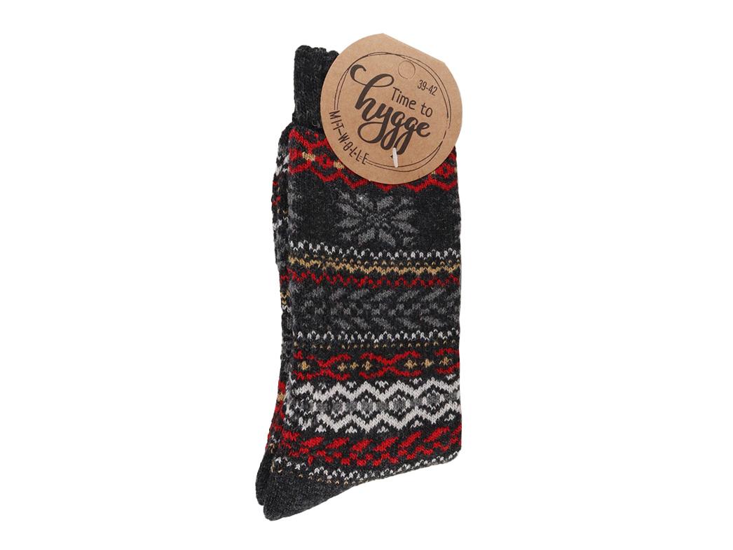 WoolFit� Time to Hygge-sokker med uld, antracit