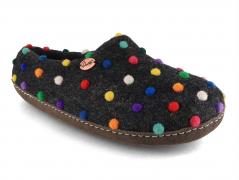 WoolFit� filtt�ffel Footprint, grafit/farvet prikket