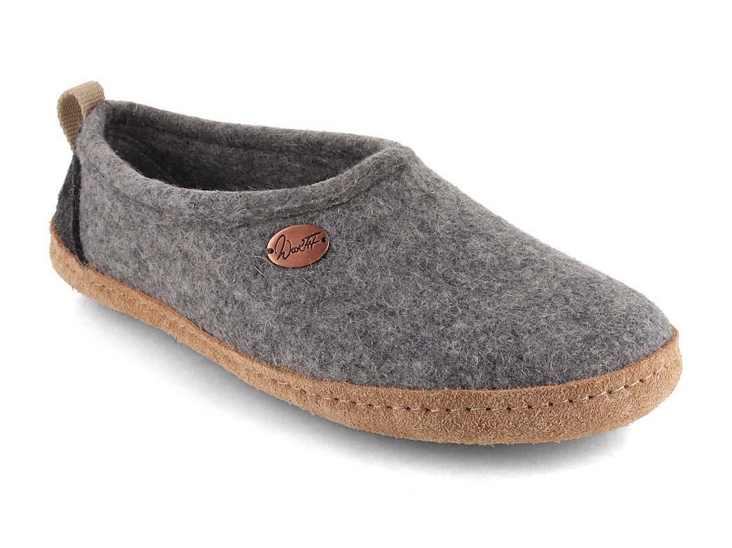 WoolFit� h�je filthjemmesko Highland, lysegr�