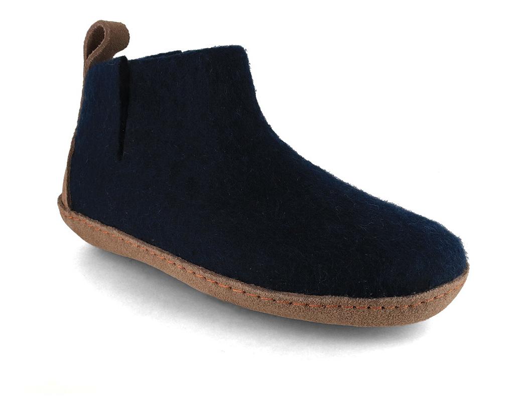 WoolFit� h�je filthjemmesko Yeti, bl�