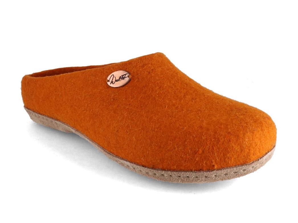 WoolFit� h�ndfiltede T�fler Classic, orange
