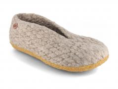 WoolFit� Woolies med s�l af naturgummi, natur